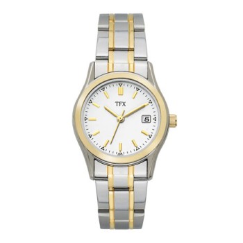 TFX by Bulova Ladies Two Tone Bracelet Watch
