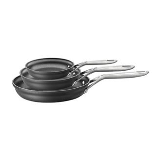 Zwilling Motion 3pc Hard-Anodized Nonstick Fry Pan Set