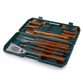 Oniva 18pc BBQ Tool Set w/ Case